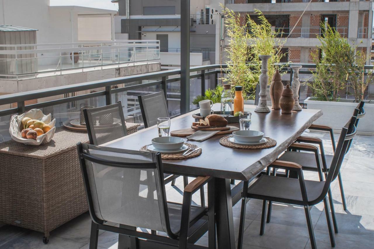 Sea View Super Romantic Apartment Athena Bagian luar foto