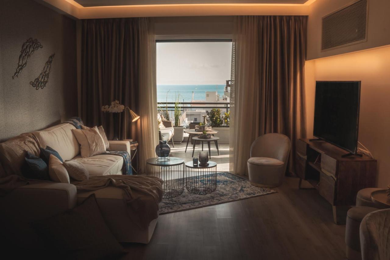 Sea View Super Romantic Apartment Athena Bagian luar foto