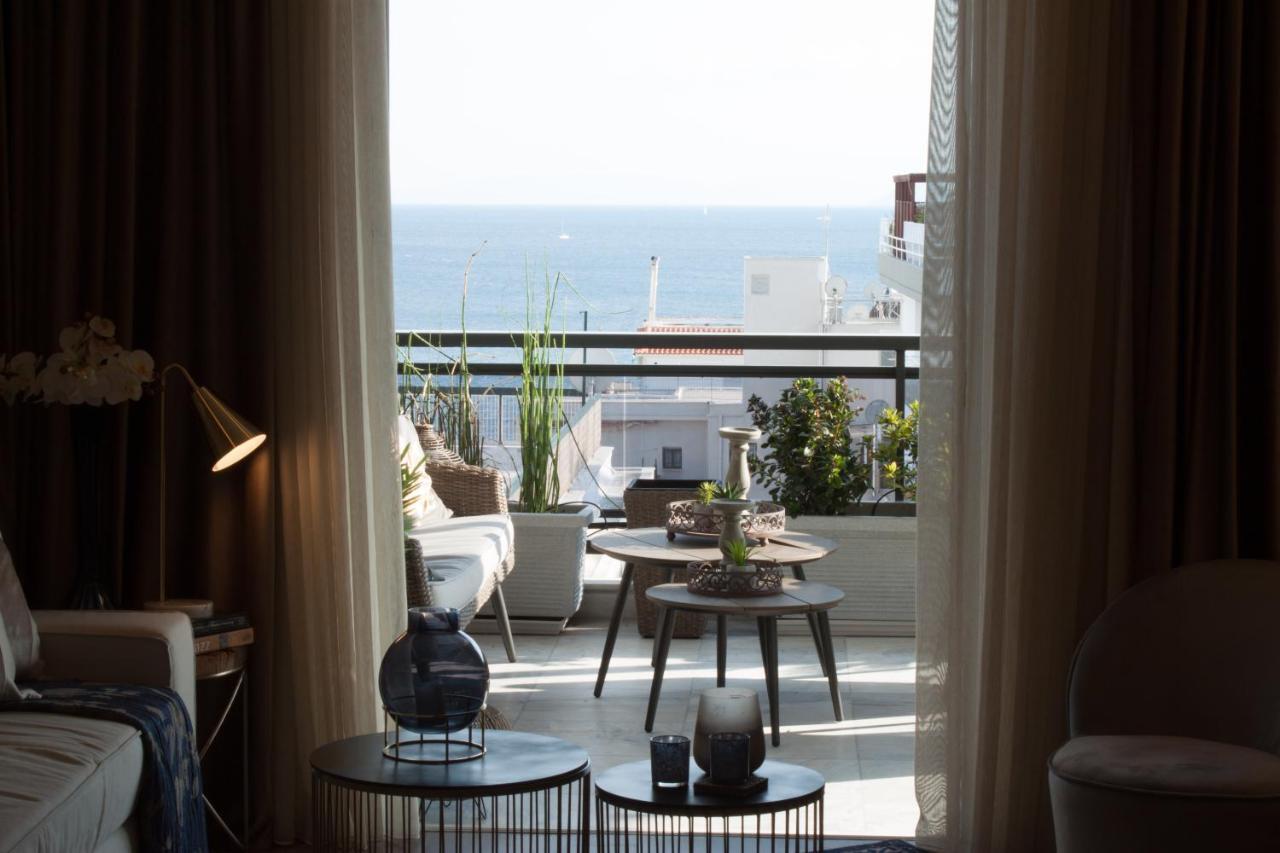 Sea View Super Romantic Apartment Athena Bagian luar foto
